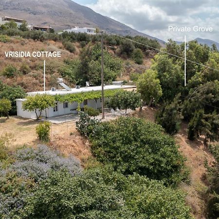 Vrisidia Cottage - Nature, Seaview & Relax Plakias Luaran gambar
