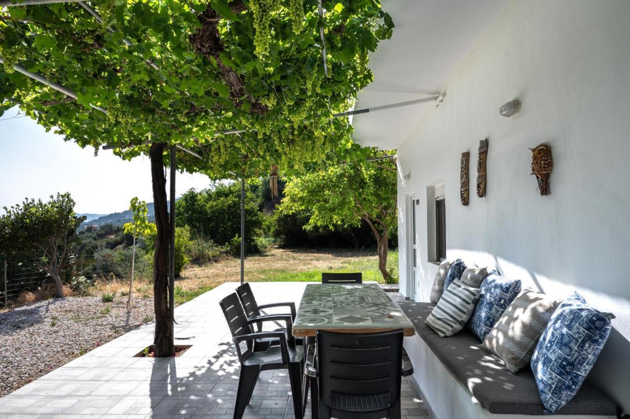Vrisidia Cottage - Nature, Seaview & Relax Plakias Luaran gambar